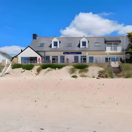 Appartement Confort Pour 2 Personnes Sur La Plage Les Pieds Dans Leau Plonevez-Porzay Exterior photo